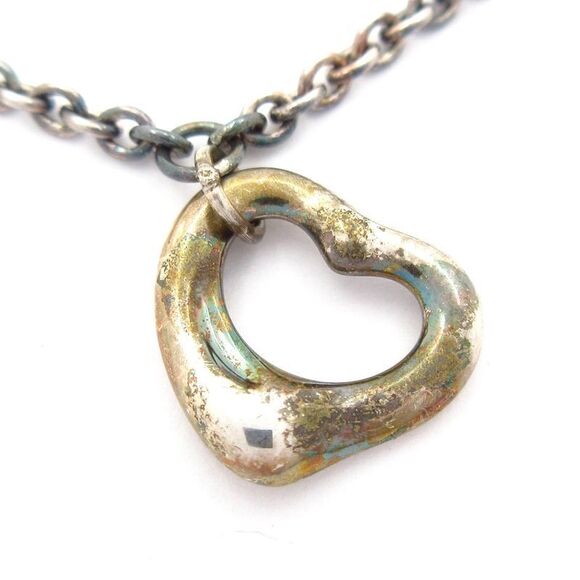 Tiffany & Co(tiffany & Co) Bracelet Open Heart Silver - Picture 2 of 8